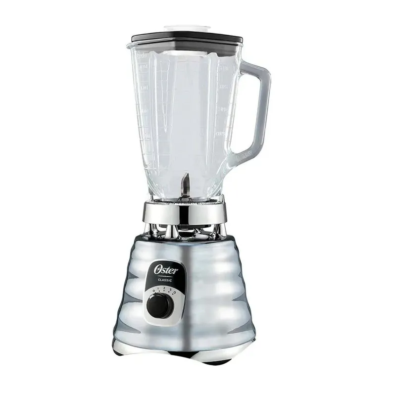 OSTER - LICUADORA OSTER 3 VELOCIDADES CROMA MOTOR 700W 1.25 LITROS BLST4655