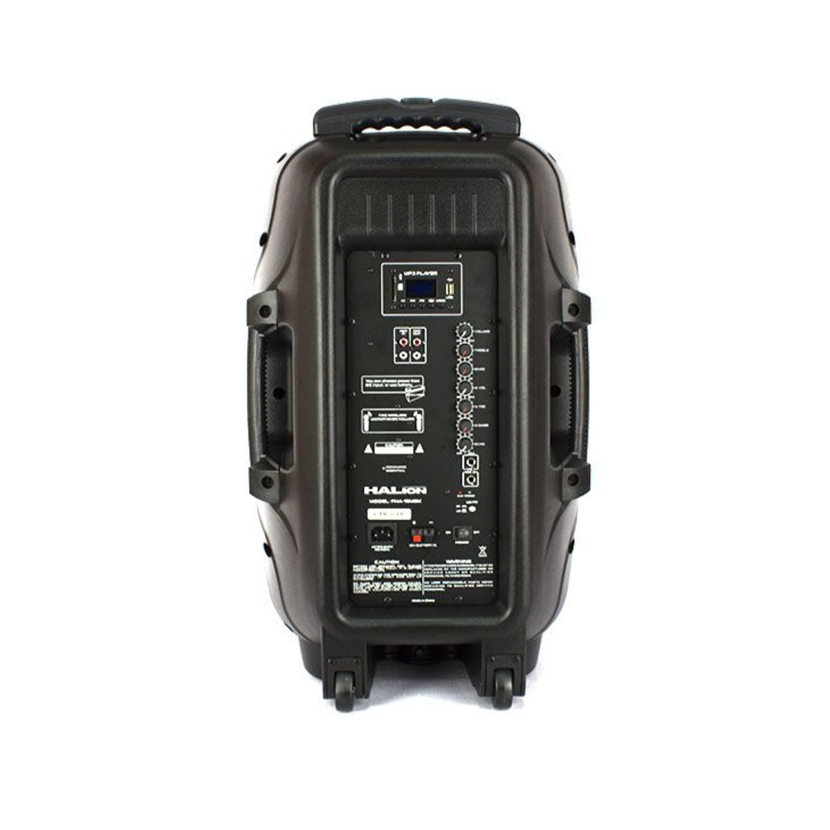 HALION - PARLANTE ACTIVO HALION 15 PHA-15MBK 2UHF MIC BATERIA