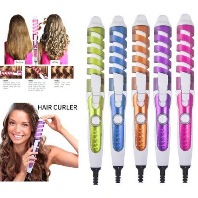 OEM - Ondulador rizador eléctrico de cabello rizhen