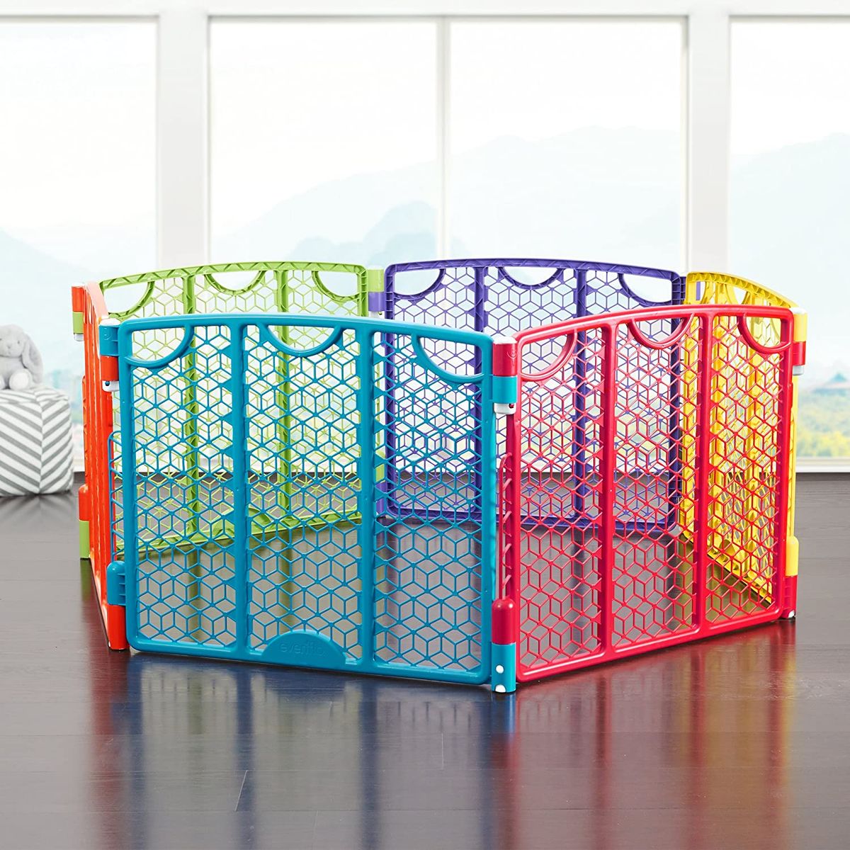 EVENFLO - Reja Versatile Playspace Multi Color Evenflo
