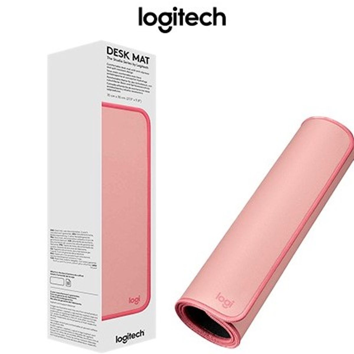 LOGITECH - Pad Mouse Logitech De Escritorio Anti-Salpicadura Color Rosa