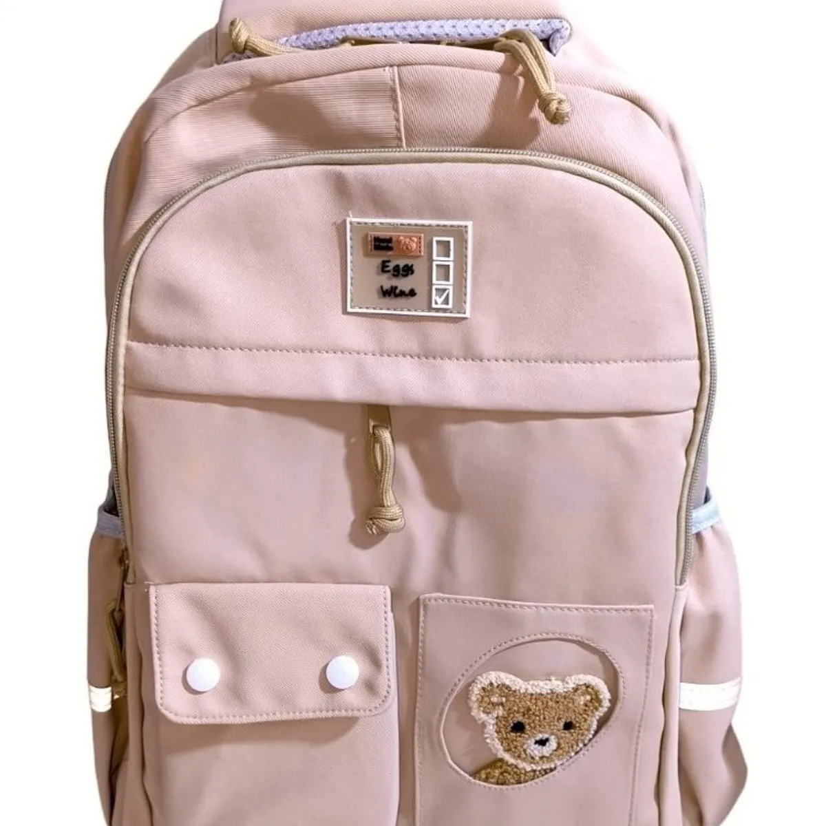 GENERICO - Mochila Kawaii porta laptop diseño Osito