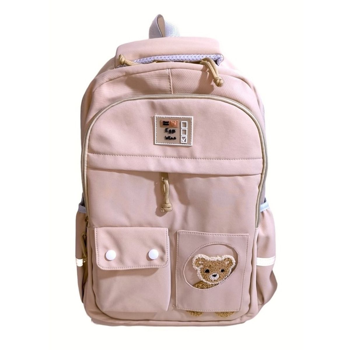 GENERICO - Mochila Kawaii porta laptop diseño Osito