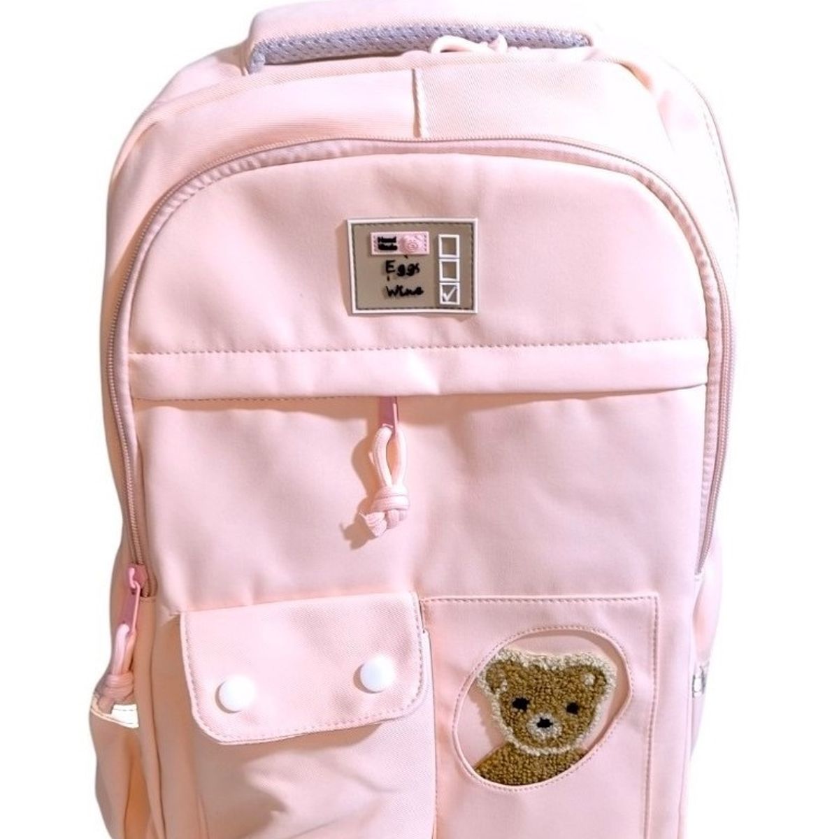 GENERICO - Mochila Kawaii porta laptop diseño Osito