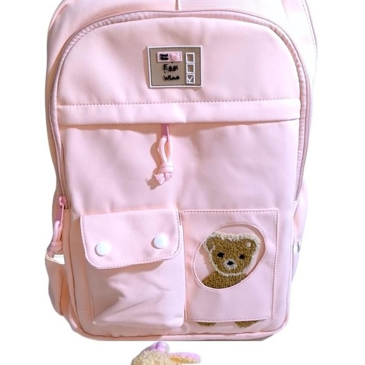 GENERICO - Mochila Kawaii porta laptop diseño Osito