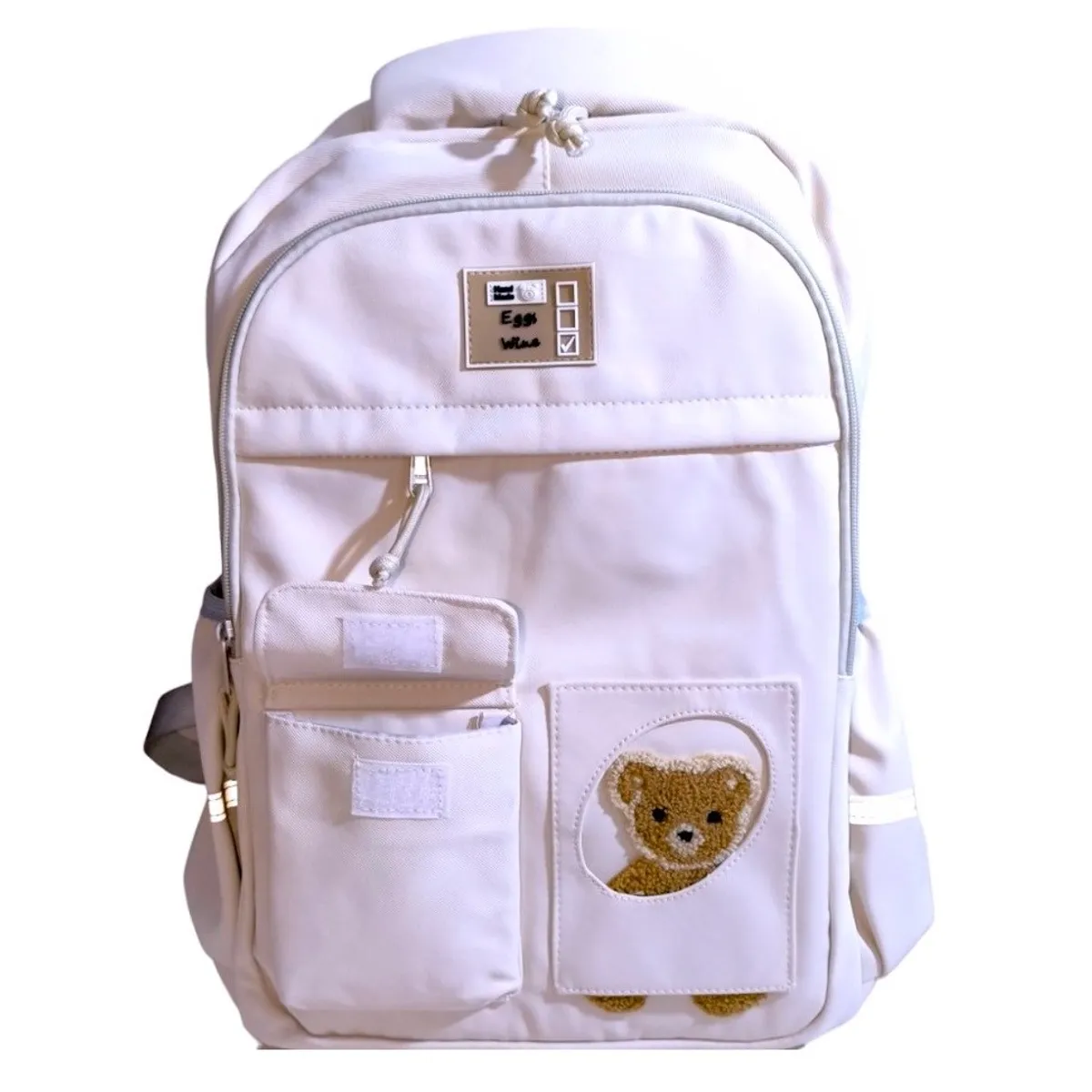 GENERICO - Mochila Kawaii porta laptop diseño Osito