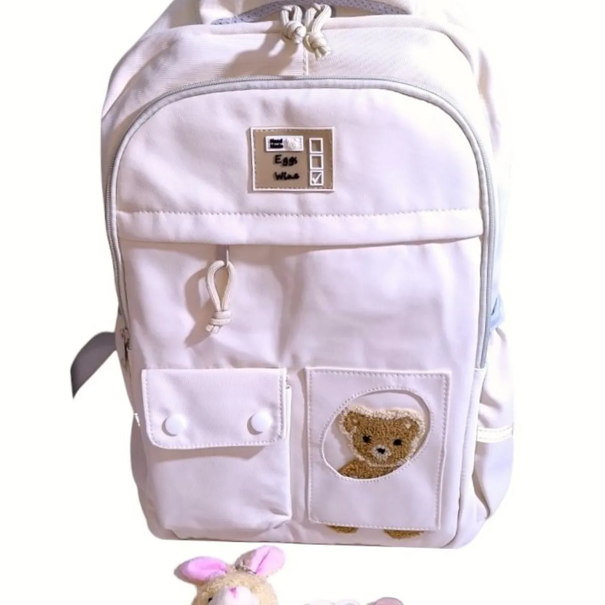 GENERICO - Mochila Kawaii porta laptop diseño Osito