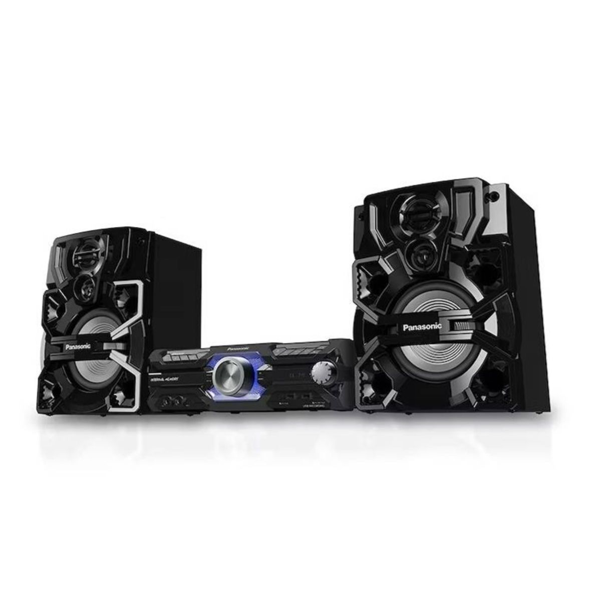 PANASONIC - Minicomponente Panasonic SC-AKX730 2000 watts RMS -Negro