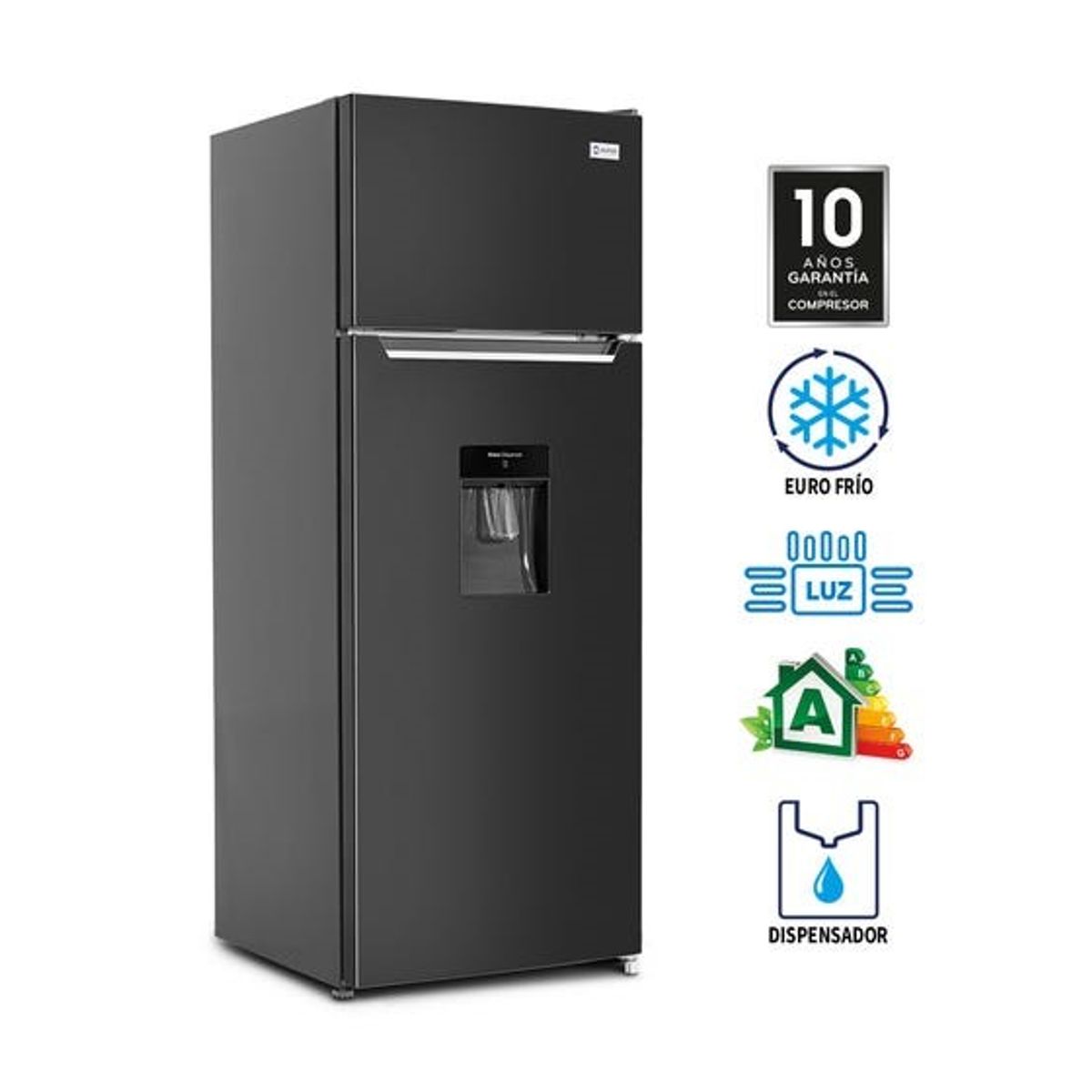 MIRAY - Refrigeradora Miray Top Freezer Eurofrío Capacidad 211 Litros RM-211HD