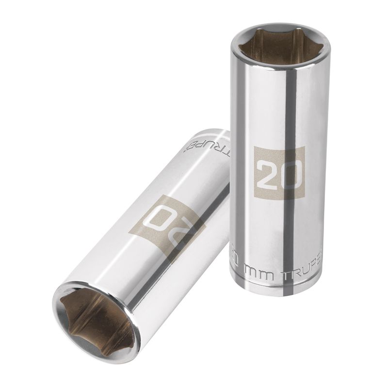 TRUPER - Dado tubular hexagonal encastre 12 de 19 mm Truper