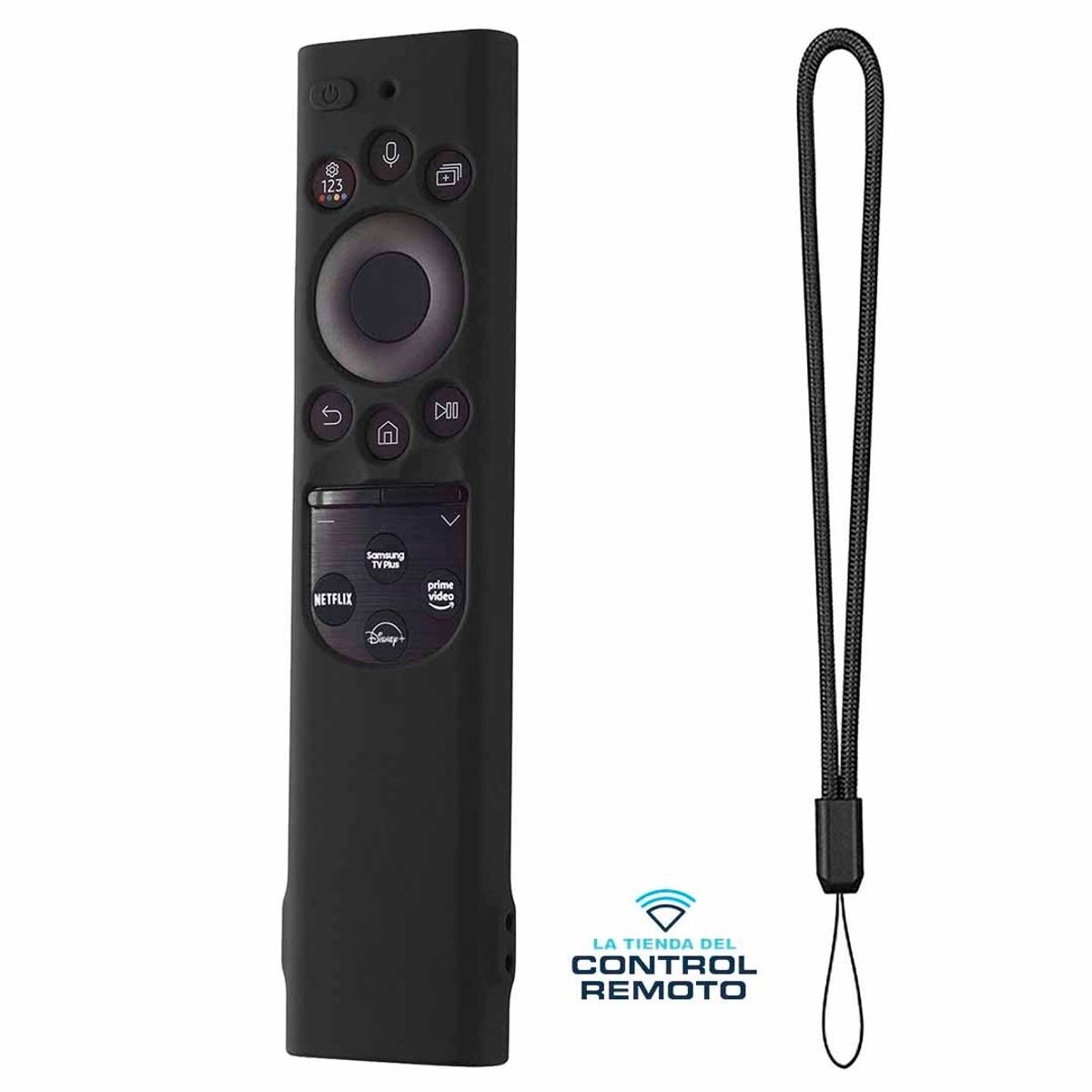 GENERICO - Funda Protector de Control Samsung Qled Solar 2022 – Negro