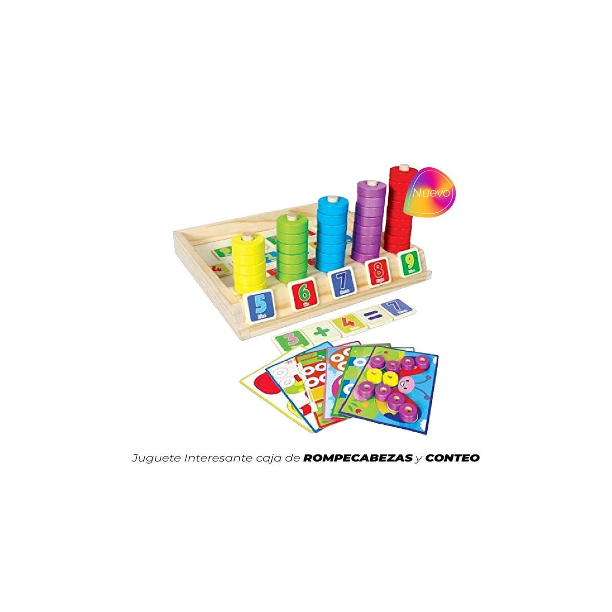 GENERICO - Juego de Argolla Madera