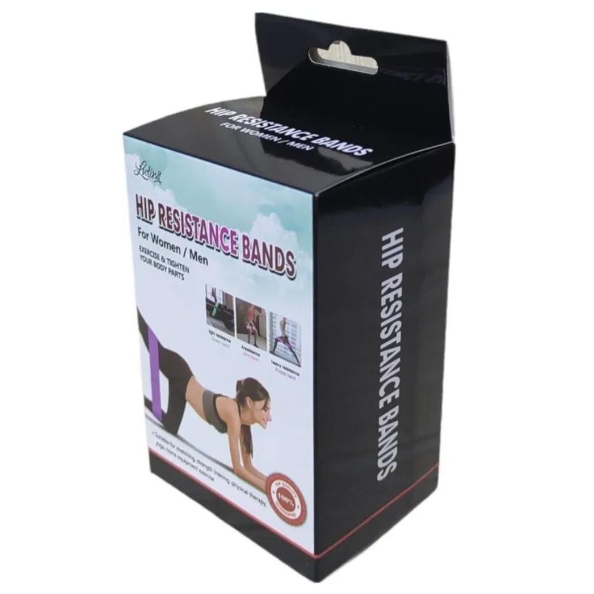 OEM - SET de 3 Bandas de Resistencia Para Ejercicios de Tela