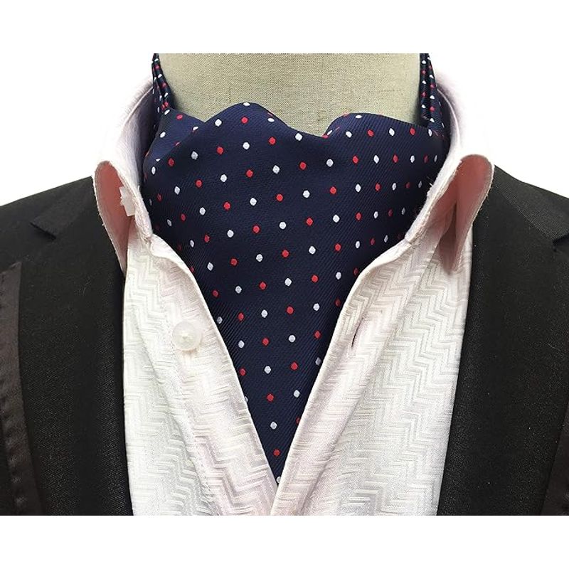 KAST PE - Bufanda Corbata Consi Azul Noche Hombre Elegante