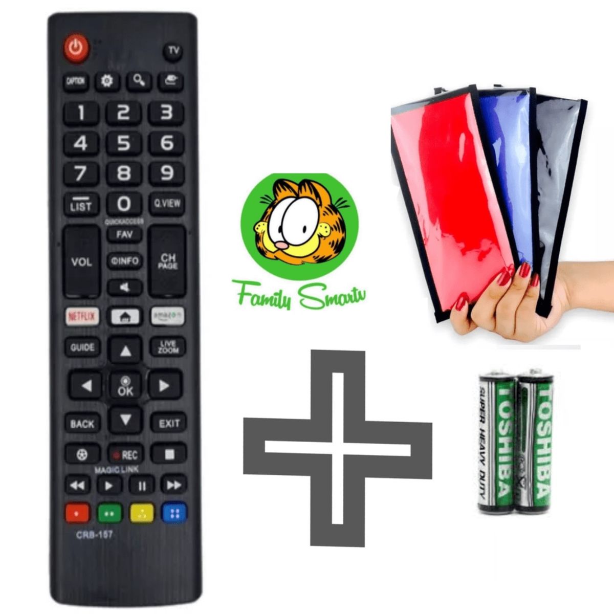 GENERICO - Control Remoto LG Led Smart tv 4k  Funda