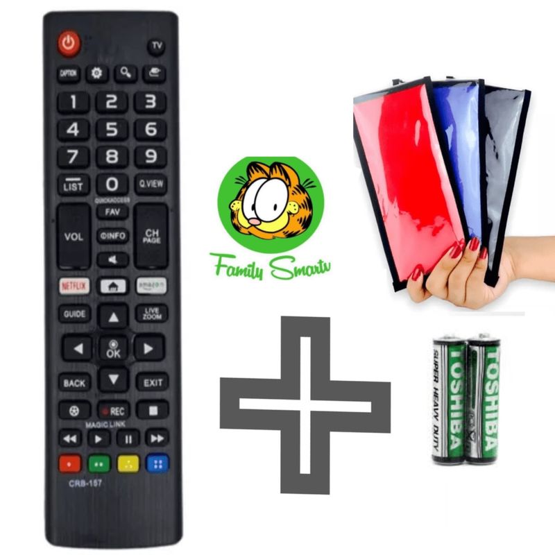 GENERICO - Control Remoto LG Led Smart tv 4k  Funda