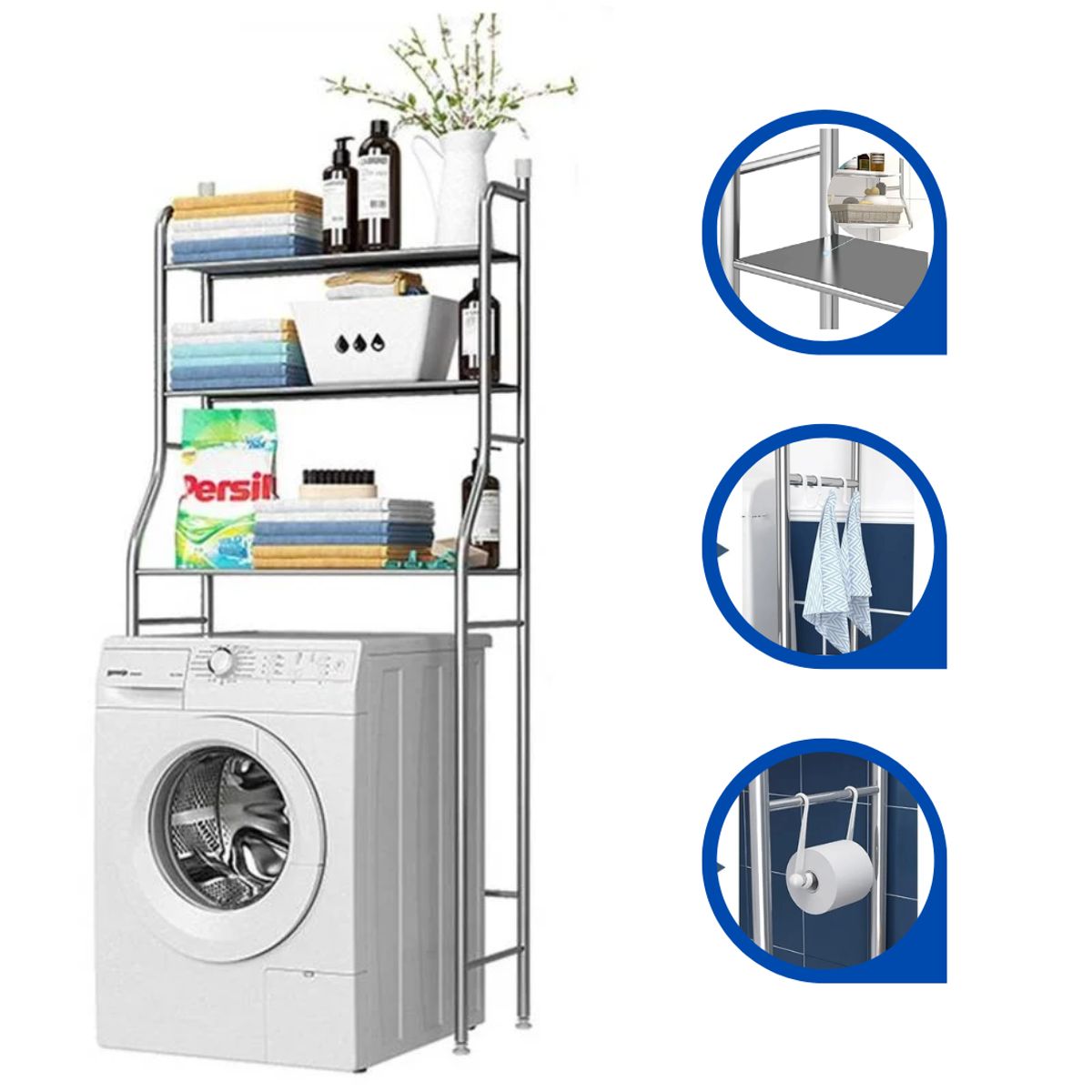 OEM - Organizador Estante Multifuncional para Lavadora