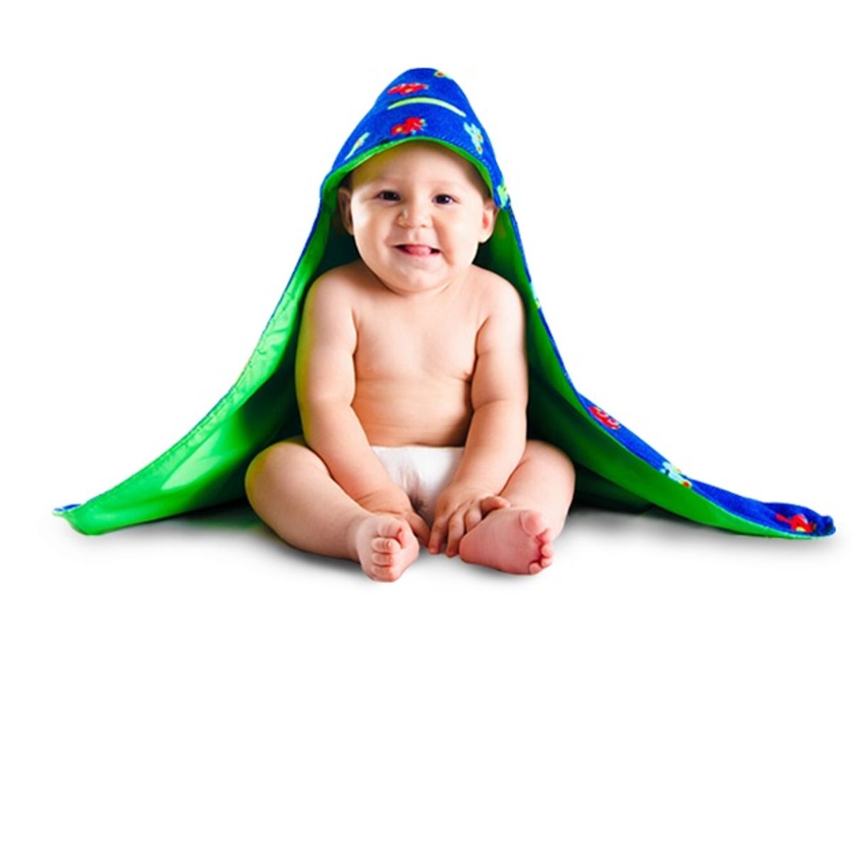 GENERICO - Manta multiuso impermeable poncho baby Blanco