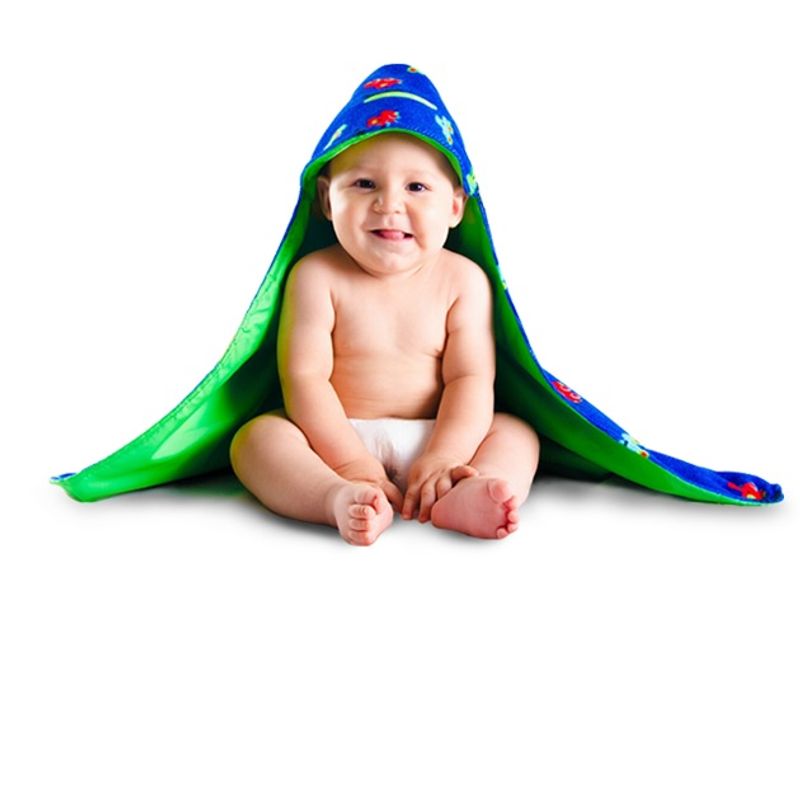 GENERICO - Manta multiuso impermeable poncho baby Blanco