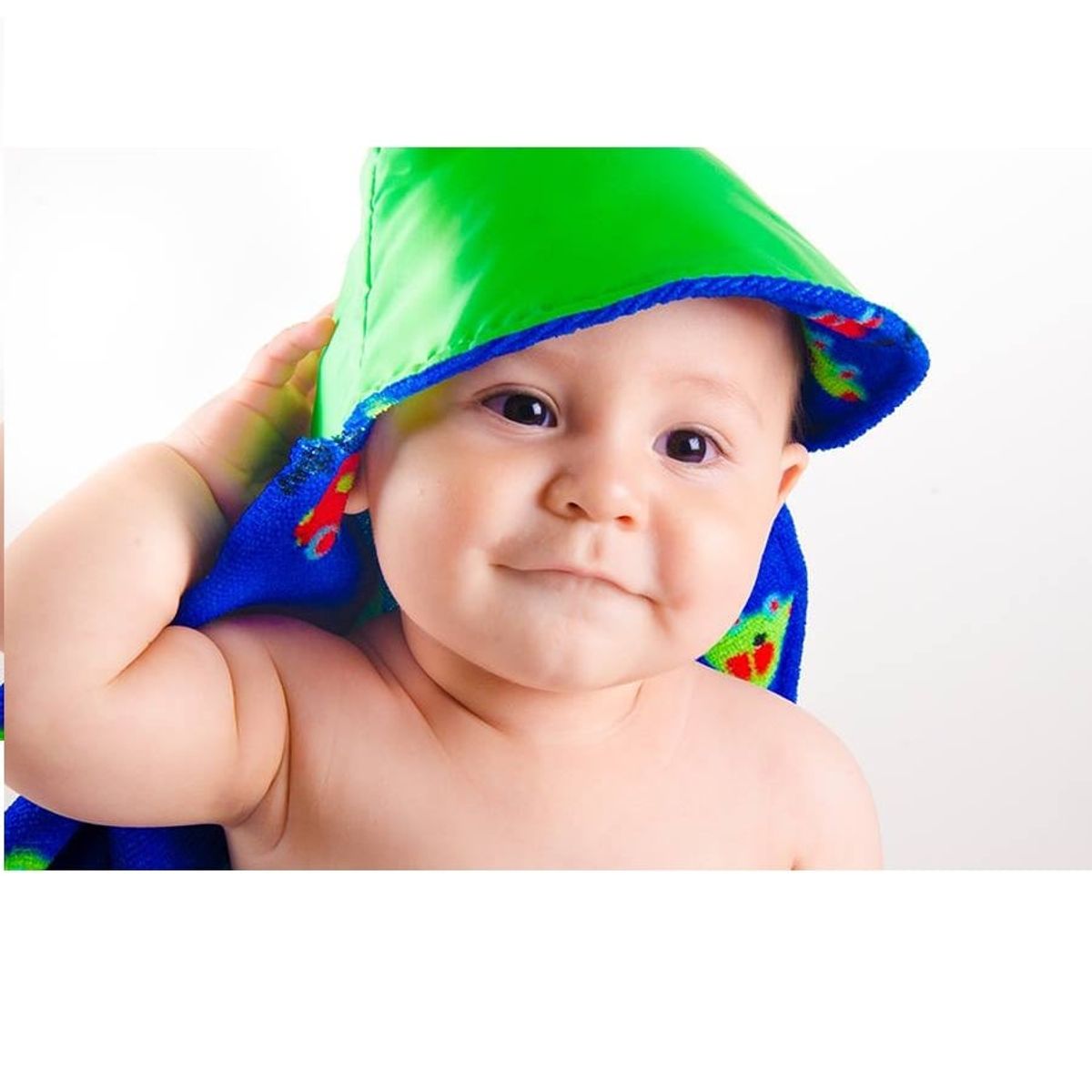 GENERICO - Manta multiuso impermeable poncho baby Blanco