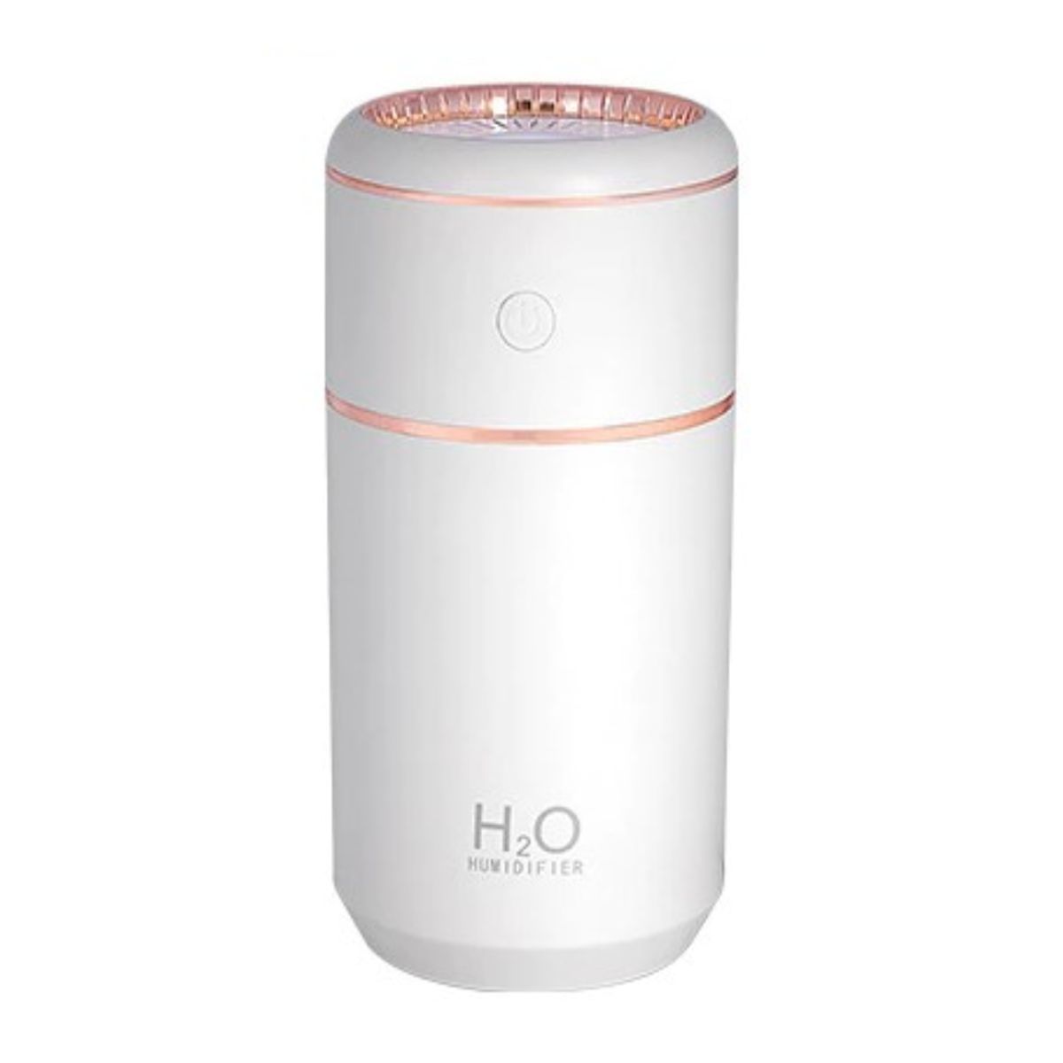 GENERICO - Humidificador Difusor Geller Blanco con luces Led - 350ml