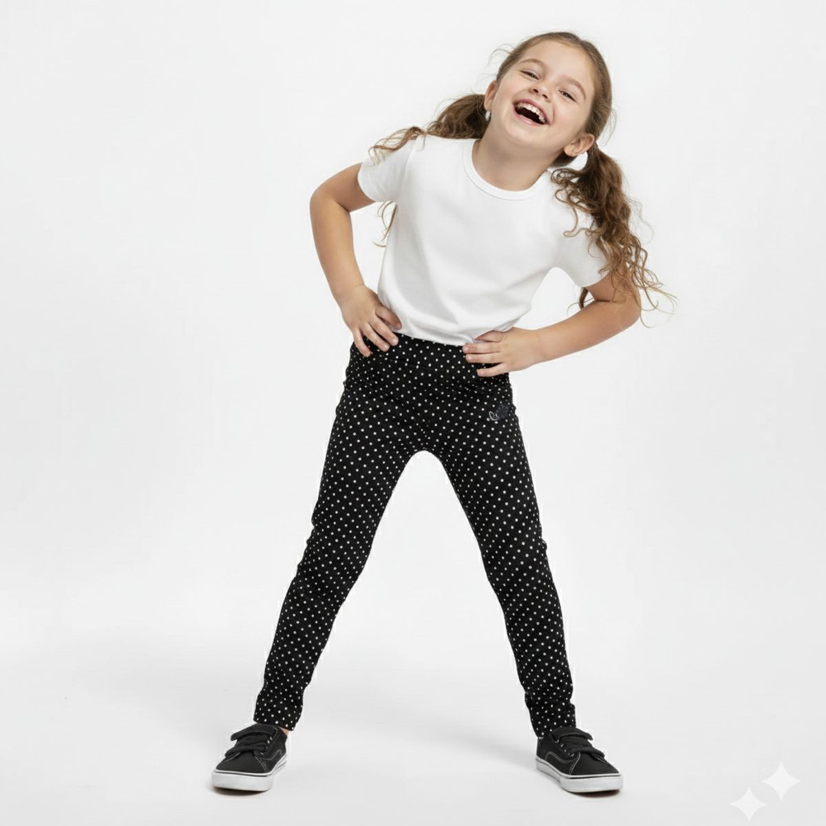 GENERICO - Leggins Para Niña Puntos