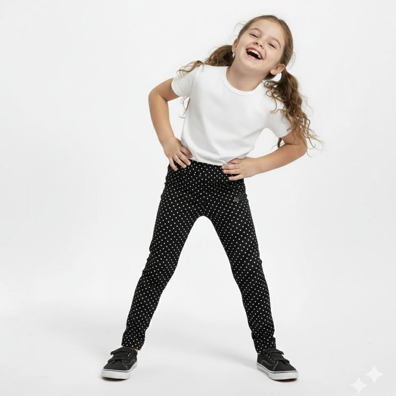 GENERICO - Leggins Para Niña Puntos