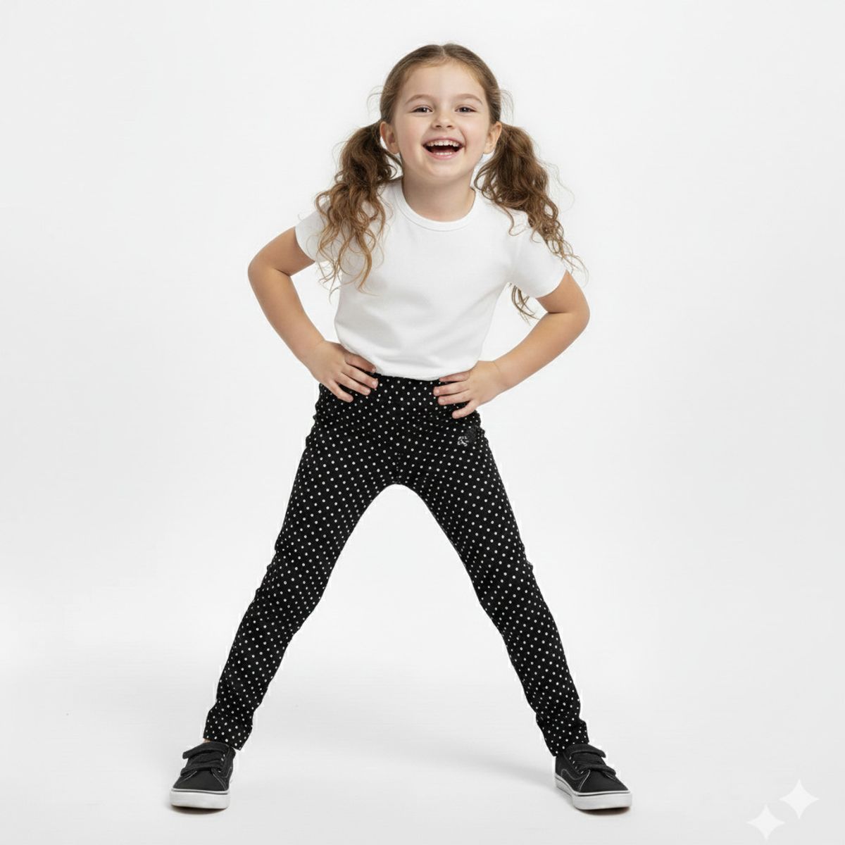 GENERICO - Leggins Para Niña Puntos