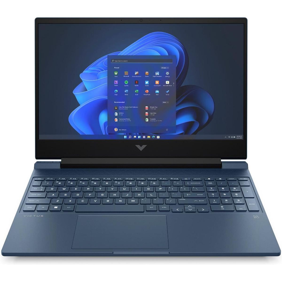 HP - Laptop HP Victus 15-fa1090la i5-12450H 8GB 512GB RTX2050 W11
