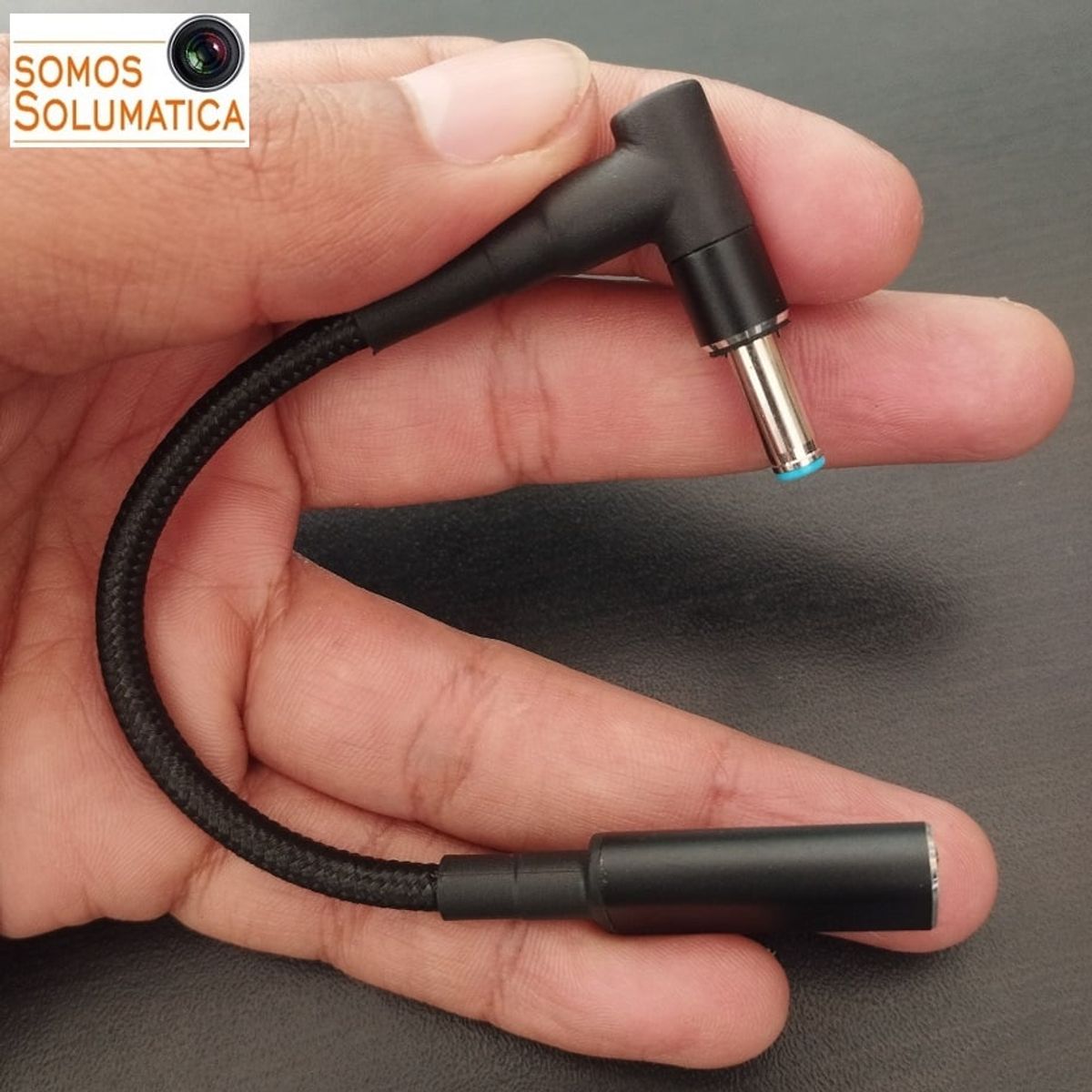 GENERICO - Cargador para HP - Adaptador Tipo C - Punta Azul - Chip PD y E-mark