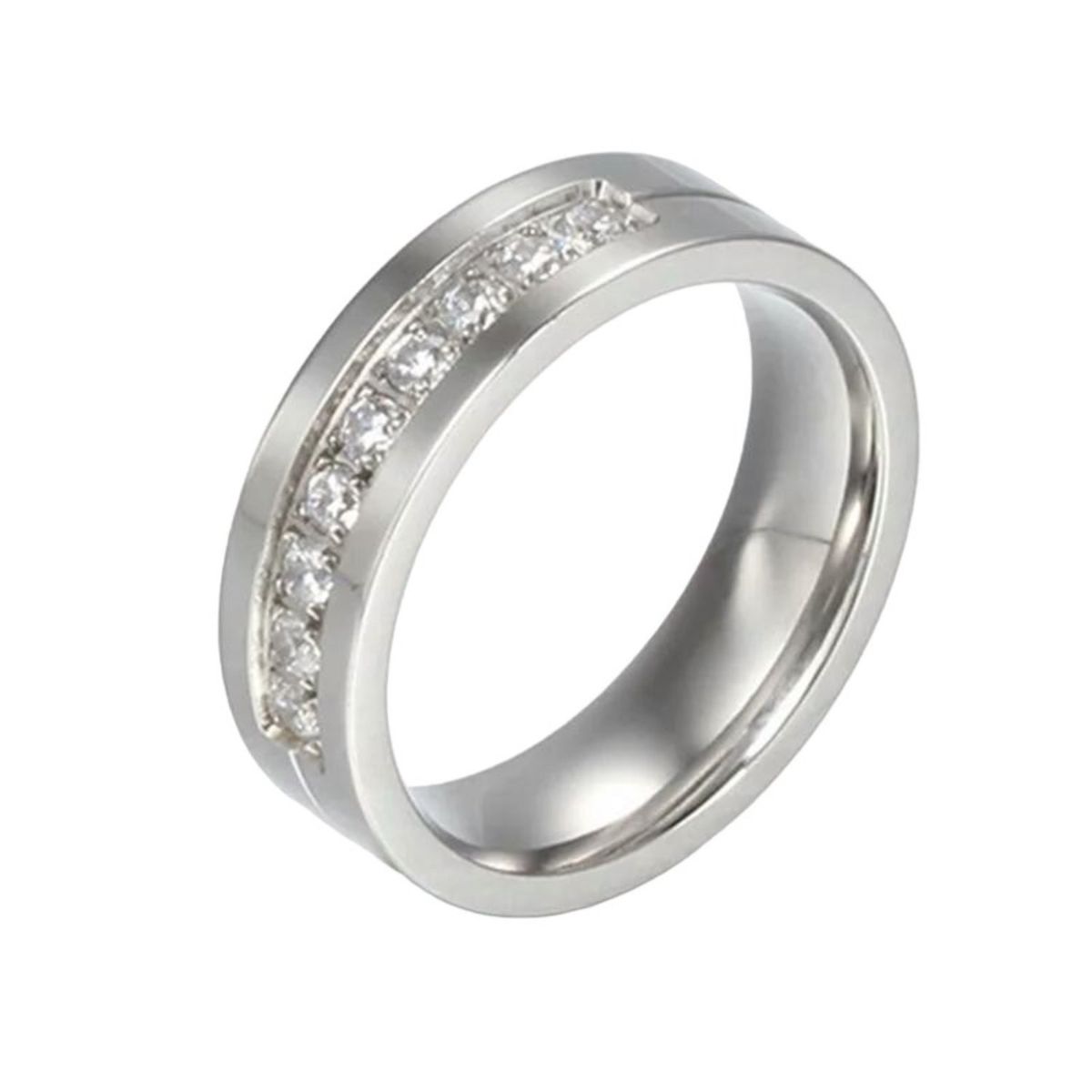 LUCYANA JOYAS Y ACCESORIOS - Aros de Matrimonio Parejas Mujer Plateado - Joyas Lucyana