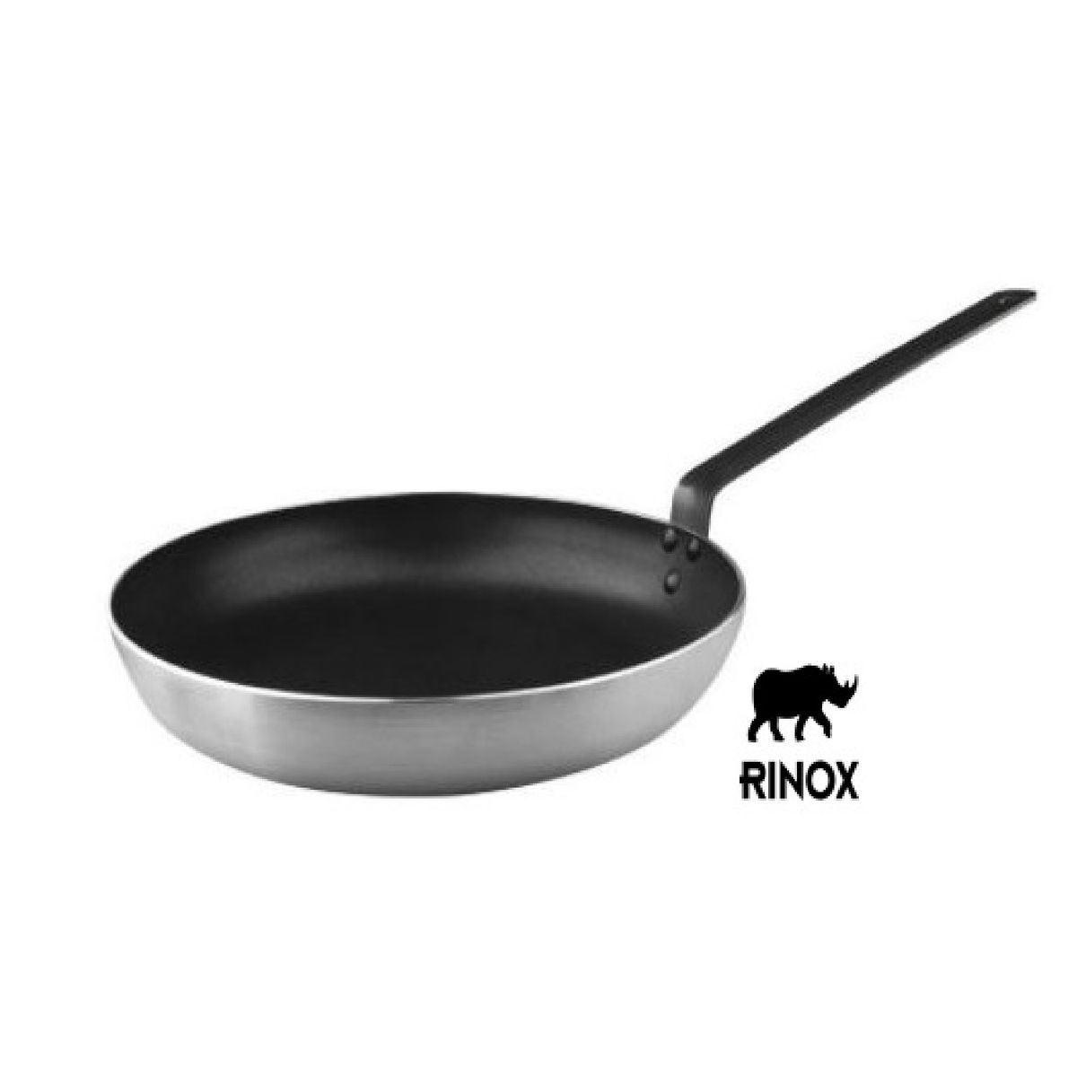 RINOX - Sartén con mango 35x6 cm aluminio antiadherente Rinox