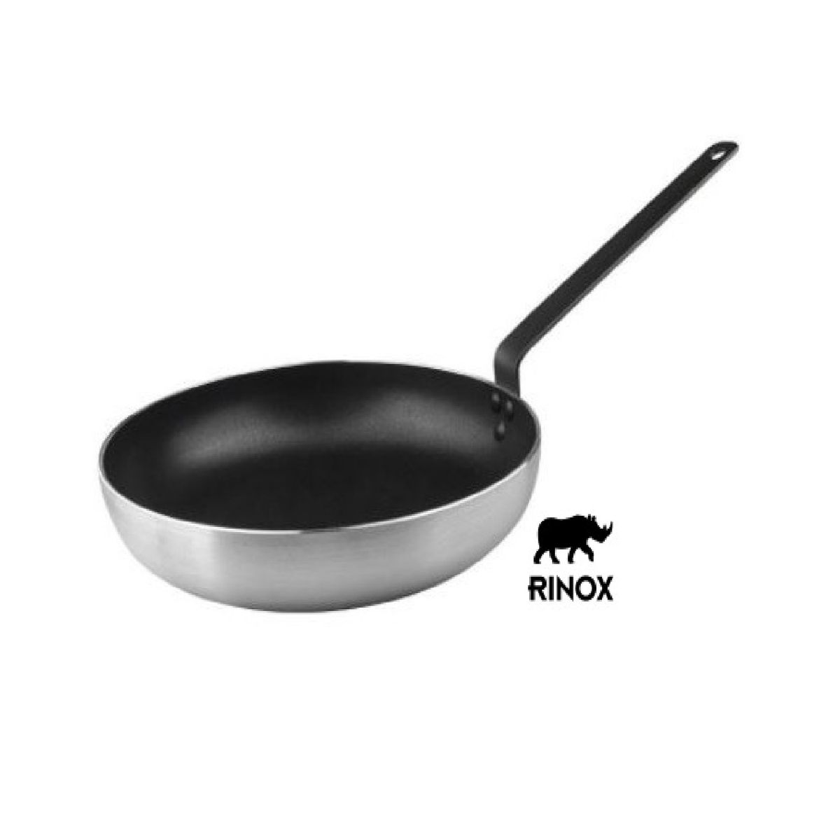 RINOX - Sartén con mango 32x6 cm aluminio antiadherente Rinox