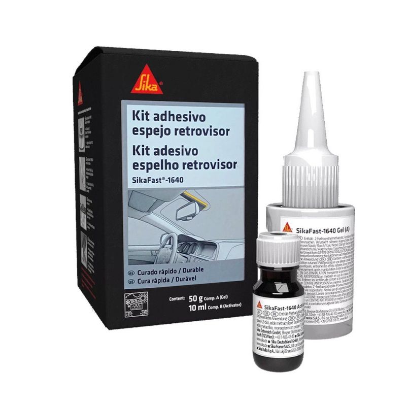 SIKA - Kit de adhesivo para espejos retrovisores SikaFast® -1640
