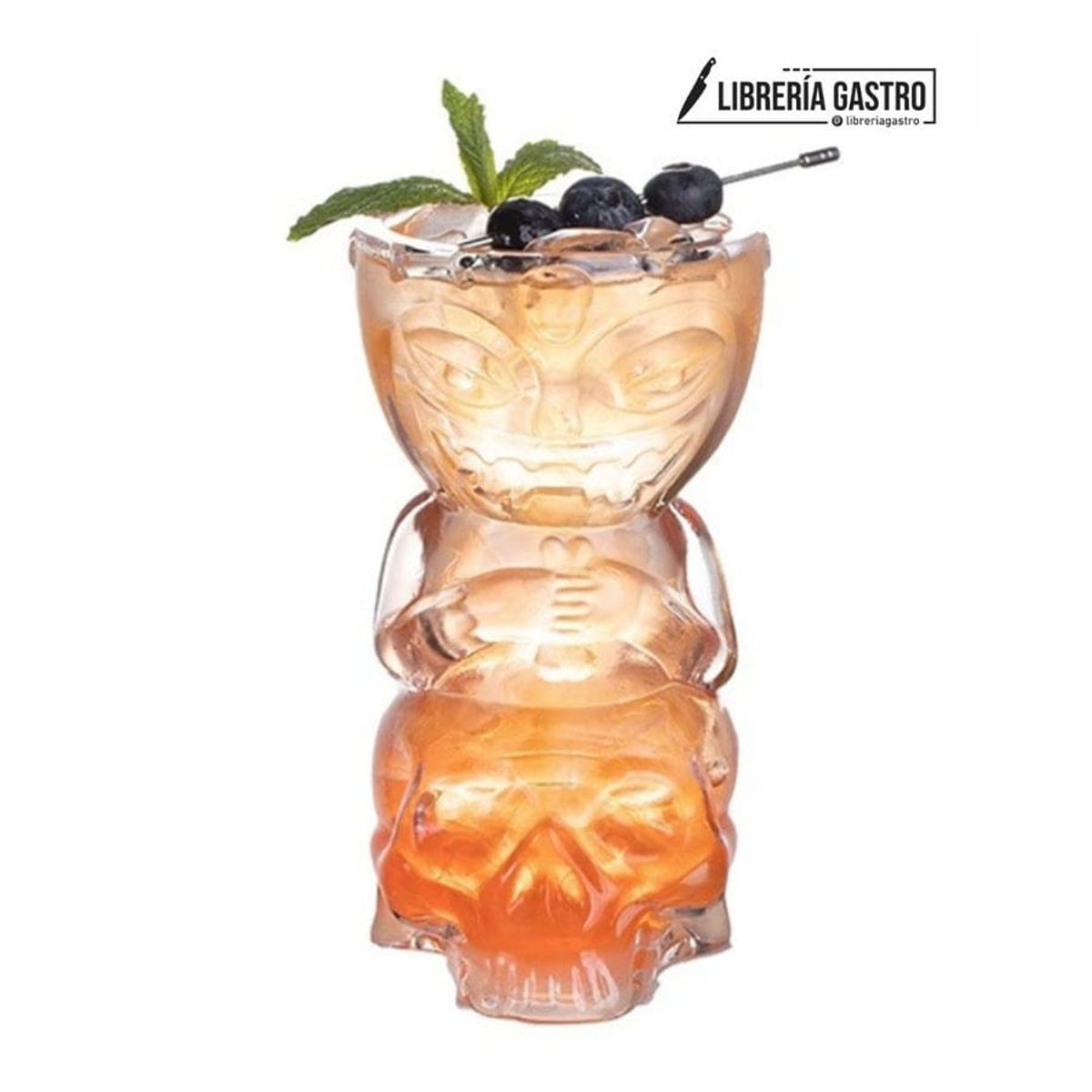 GENERICO - Tiki Hawaii Zombi vidrio 500ml