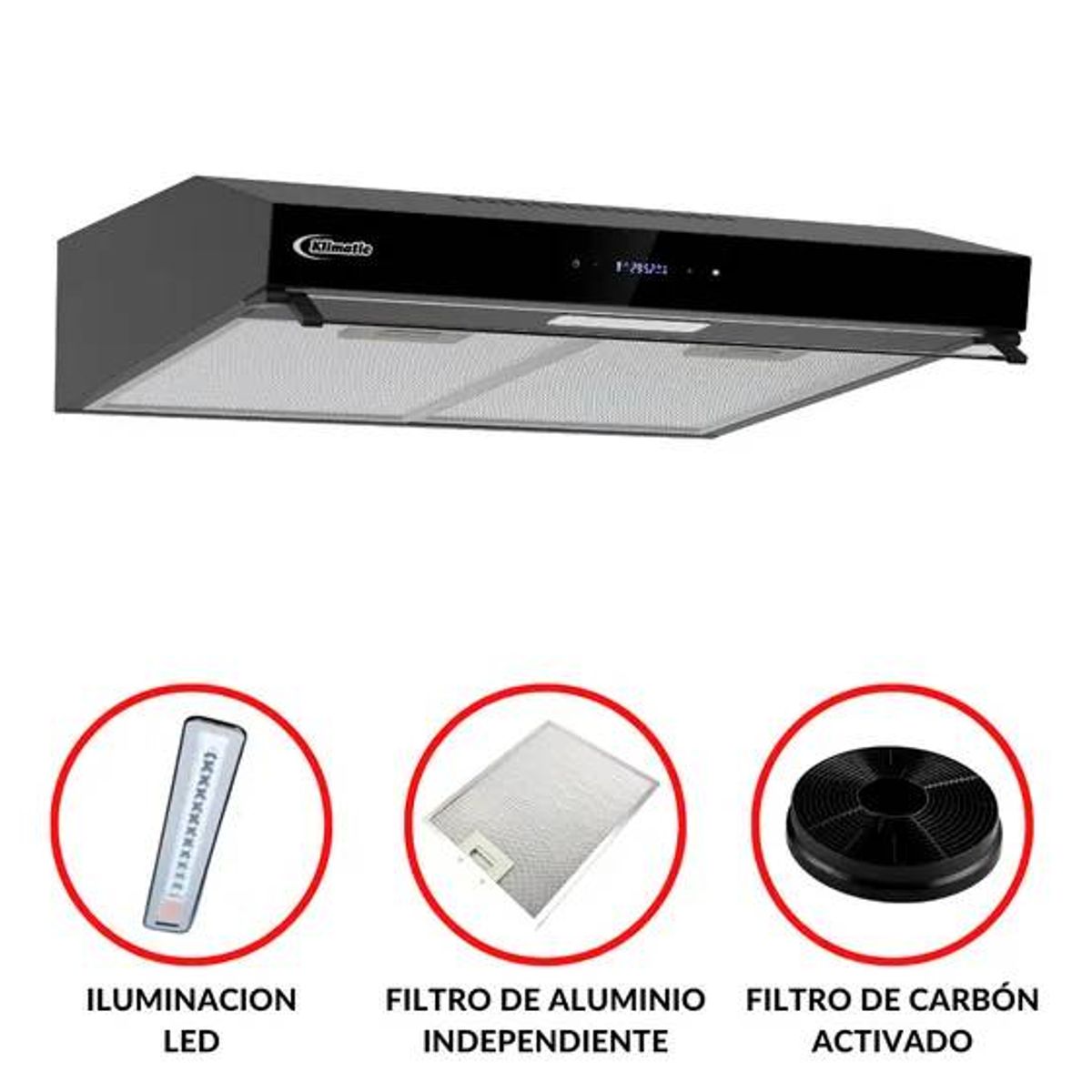 KLIMATIC - Campana Convencional 60cm Ámsterdam