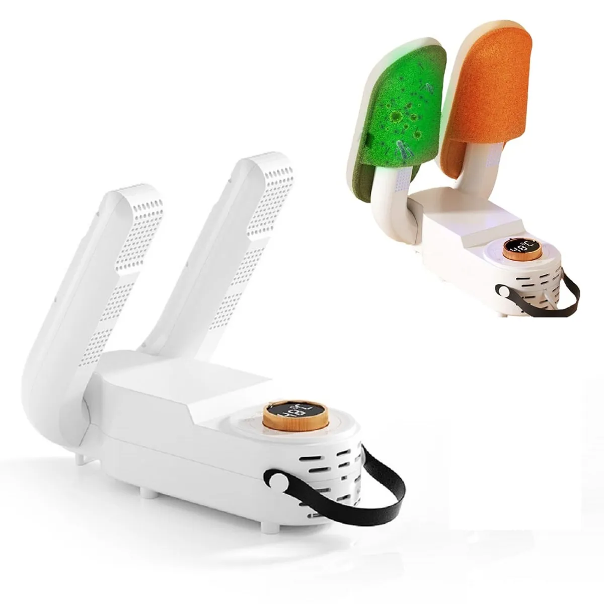 GENERICO - Secador electrico de calzados y zapatillas pegable