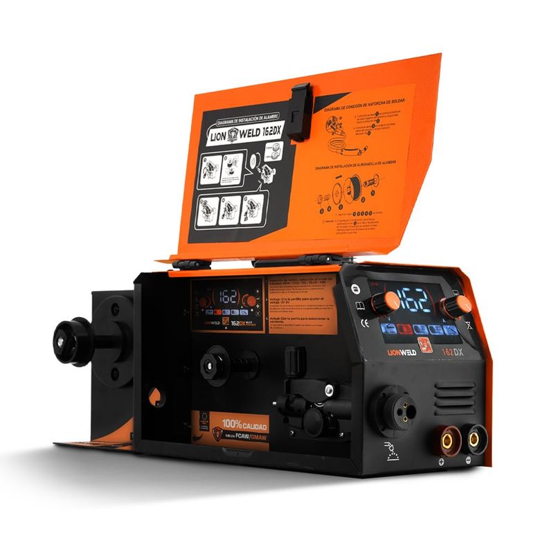 LION WELD - MÁQUINA DE SOLDAR MULTIPROCESO LION WELD 162DX