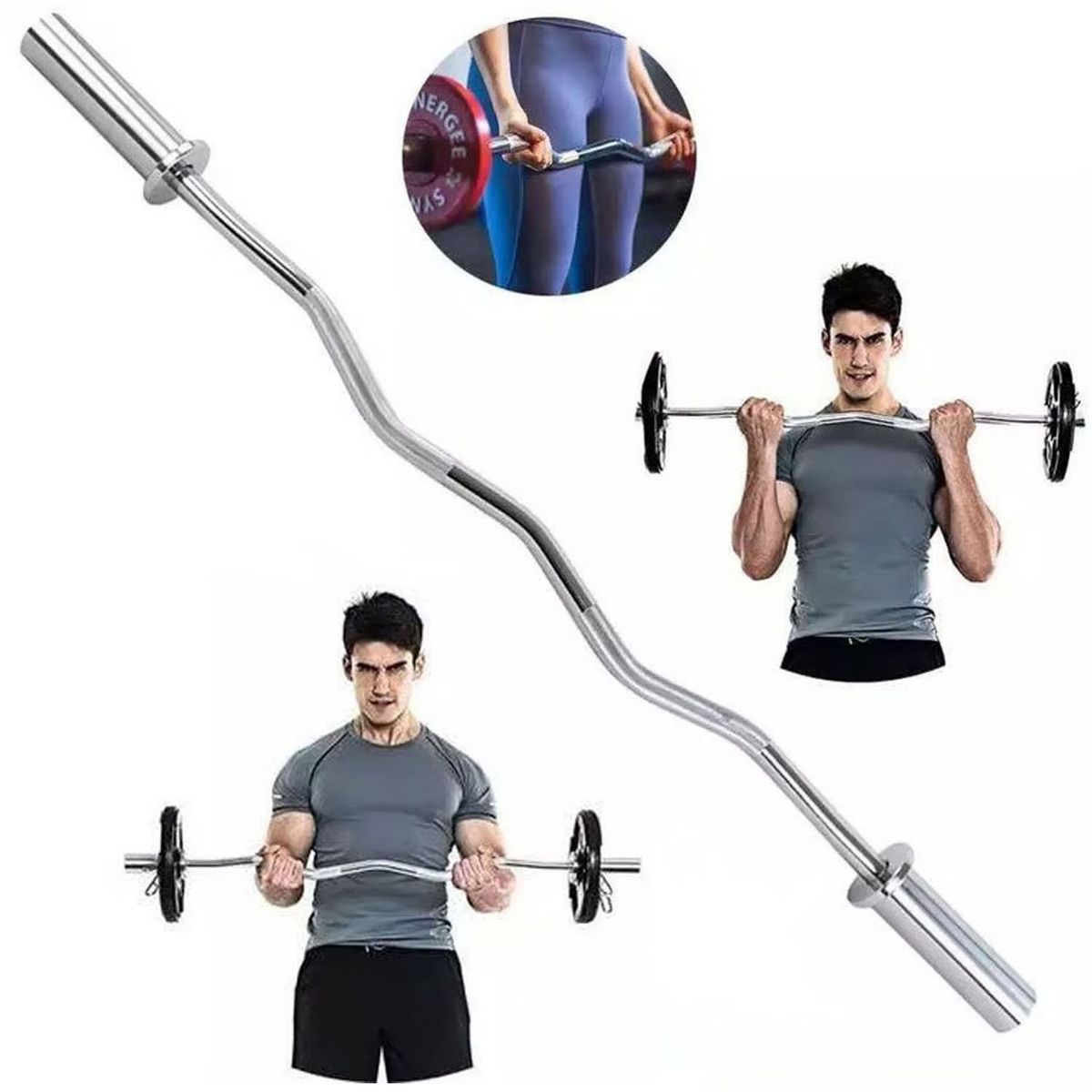 GENERICO - Barra para Pesa Zeta 1.20