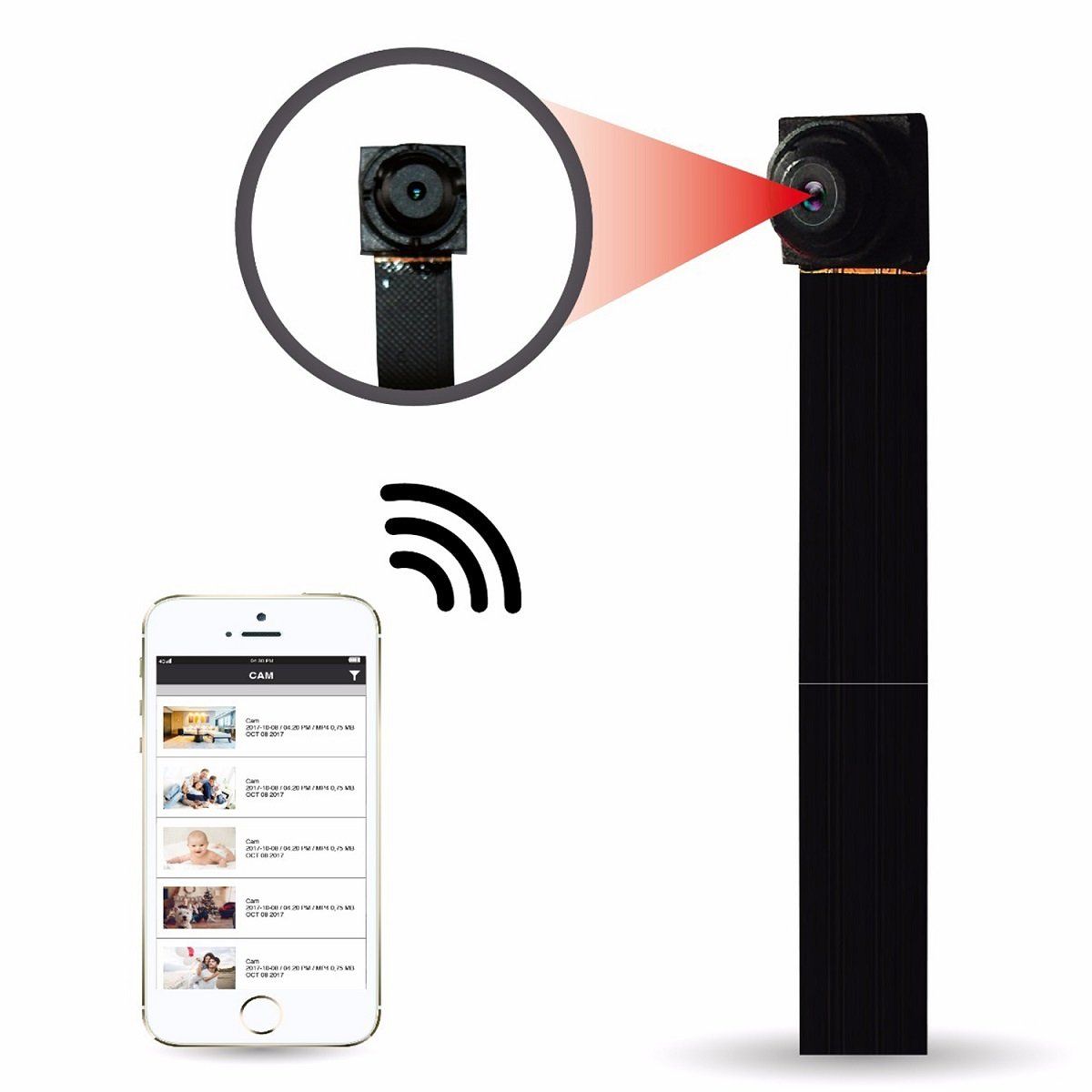 OEM - Camara Espia 4k Boton Espía