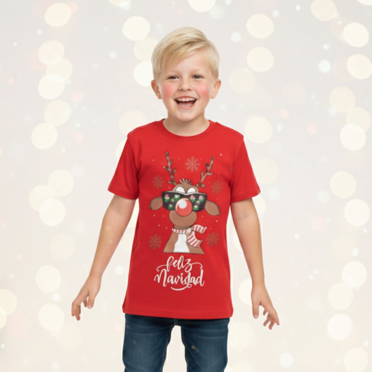 GENERICO - Polo Navideño Reno Grinch