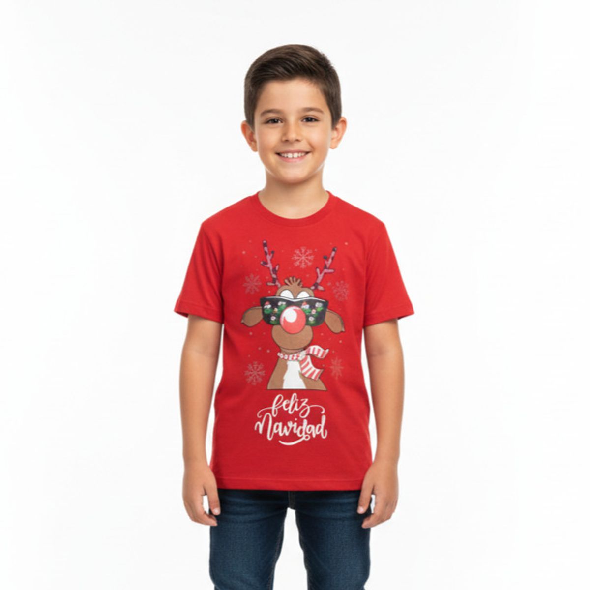 GENERICO - Polo Navideño Reno Grinch