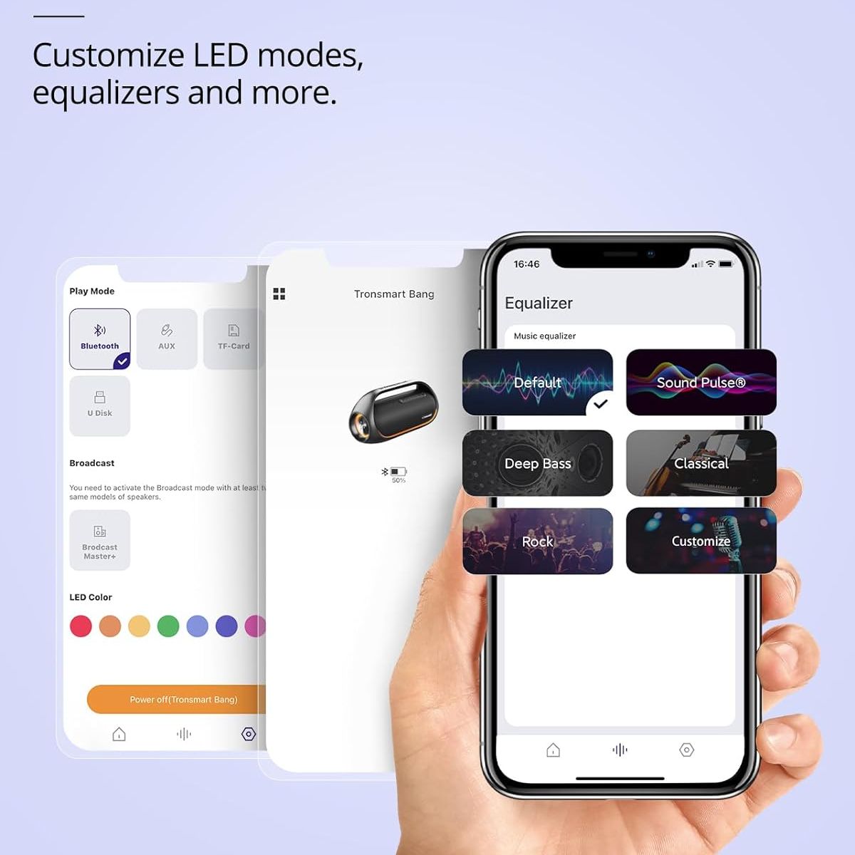 TRONSMART - Tronsmart BANG Parlante Bluetooth 5.0 Extra Bass 60W