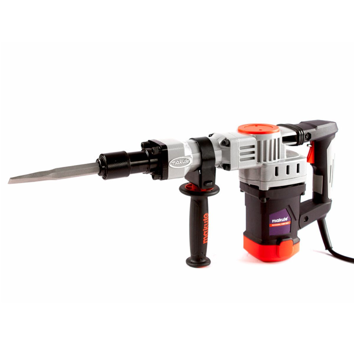 MAKUTE - Martillo Demoledor Hexa 5kg - 1900 Watts - Maleta - Makute