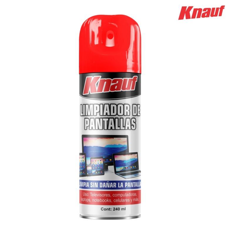 KNAUF - Limpiador de Pantalla en Spray 240ml KNAUF