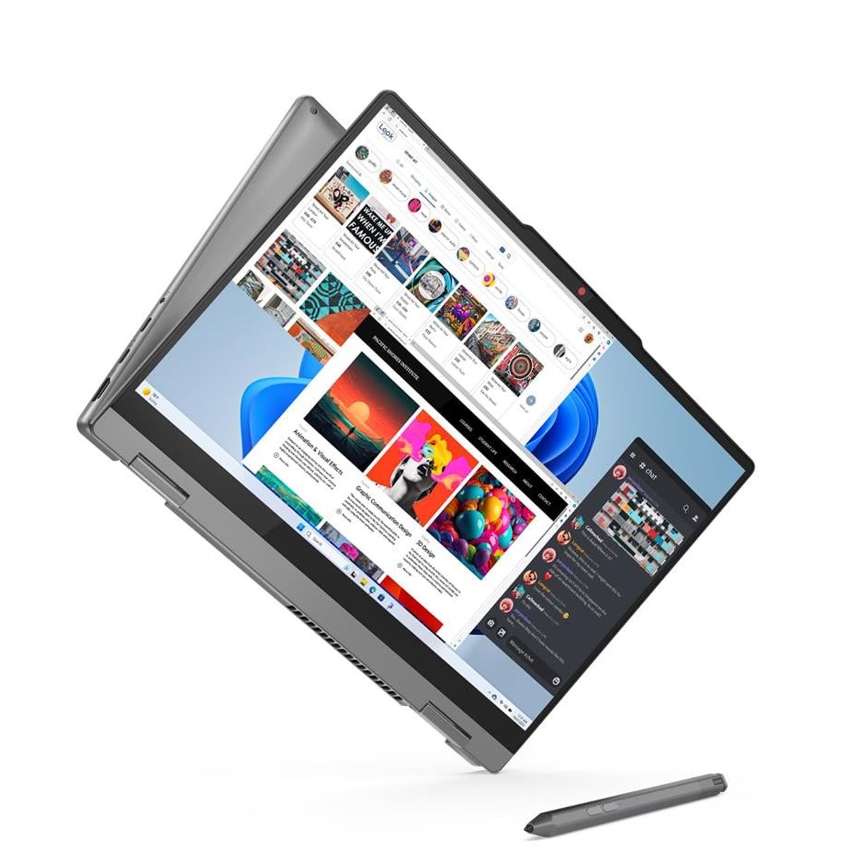 LENOVO - Laptop Lenovo IdeaPad 5 2-en-1 14" Ryzen7 16gb 512SSd Tactil