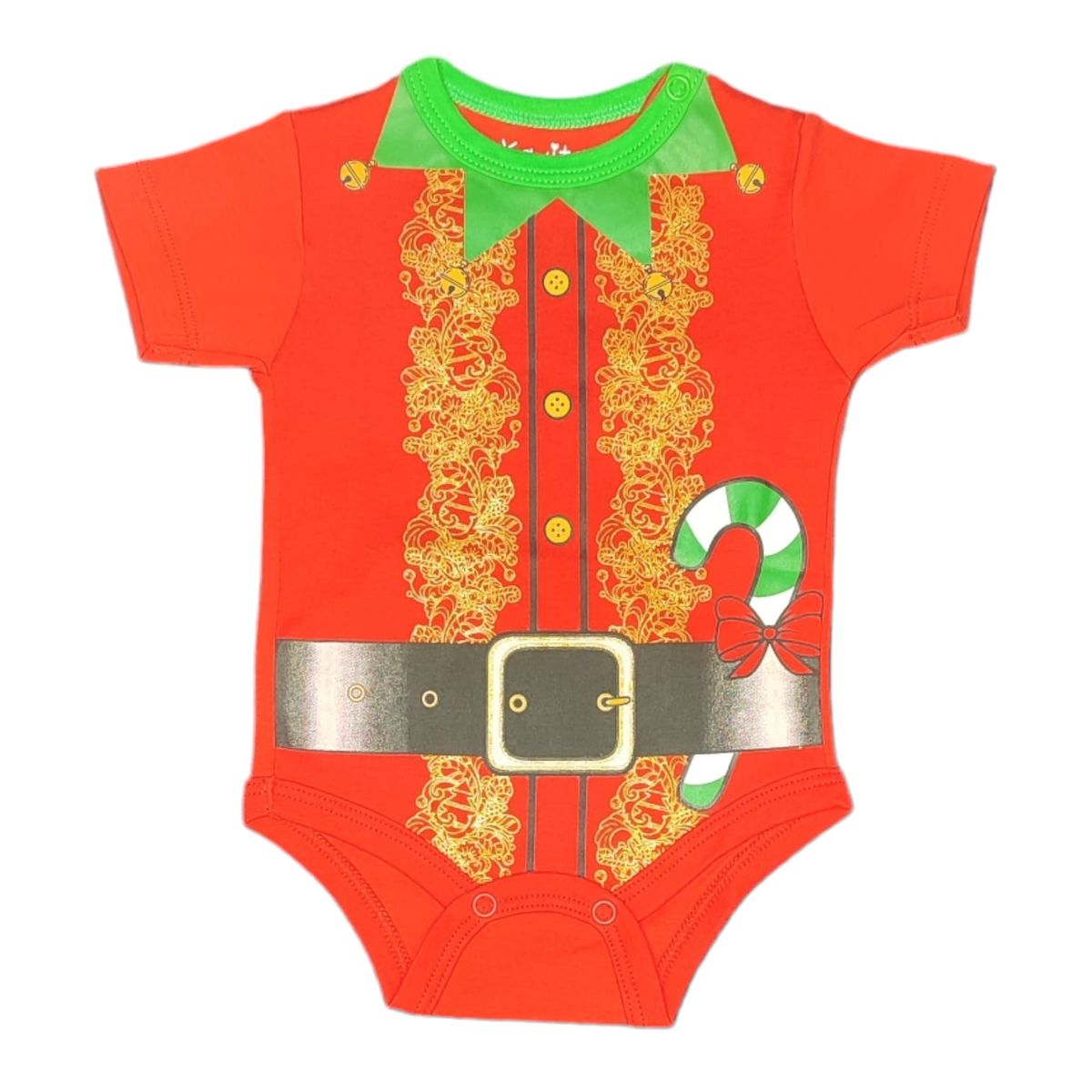 GENERICO - Body Navideño Duende Rojo Navidad