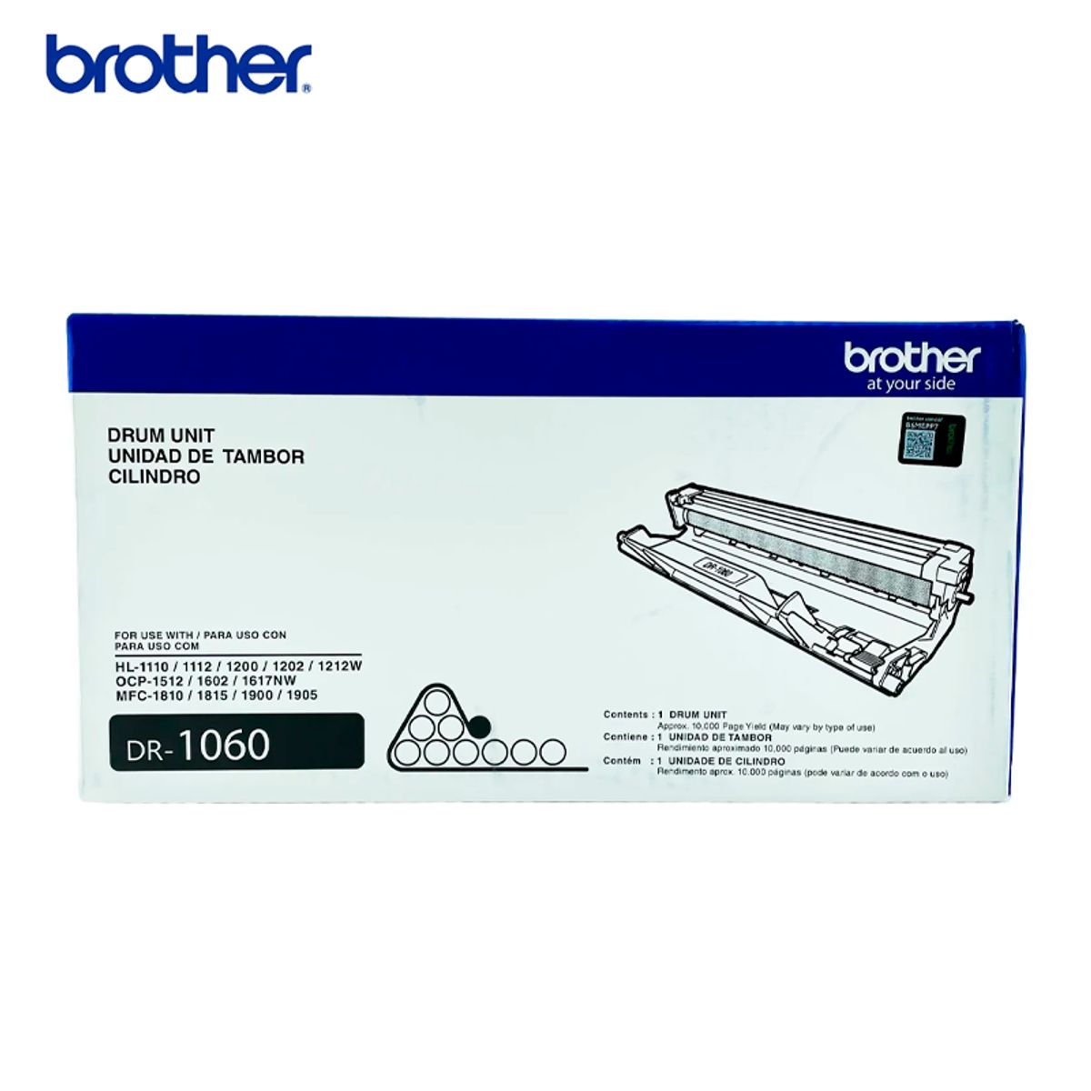 BROTHER - Drum Brother DR1060 Negro para HL-1202HL-1212WDCP-1602DCP-1617NW