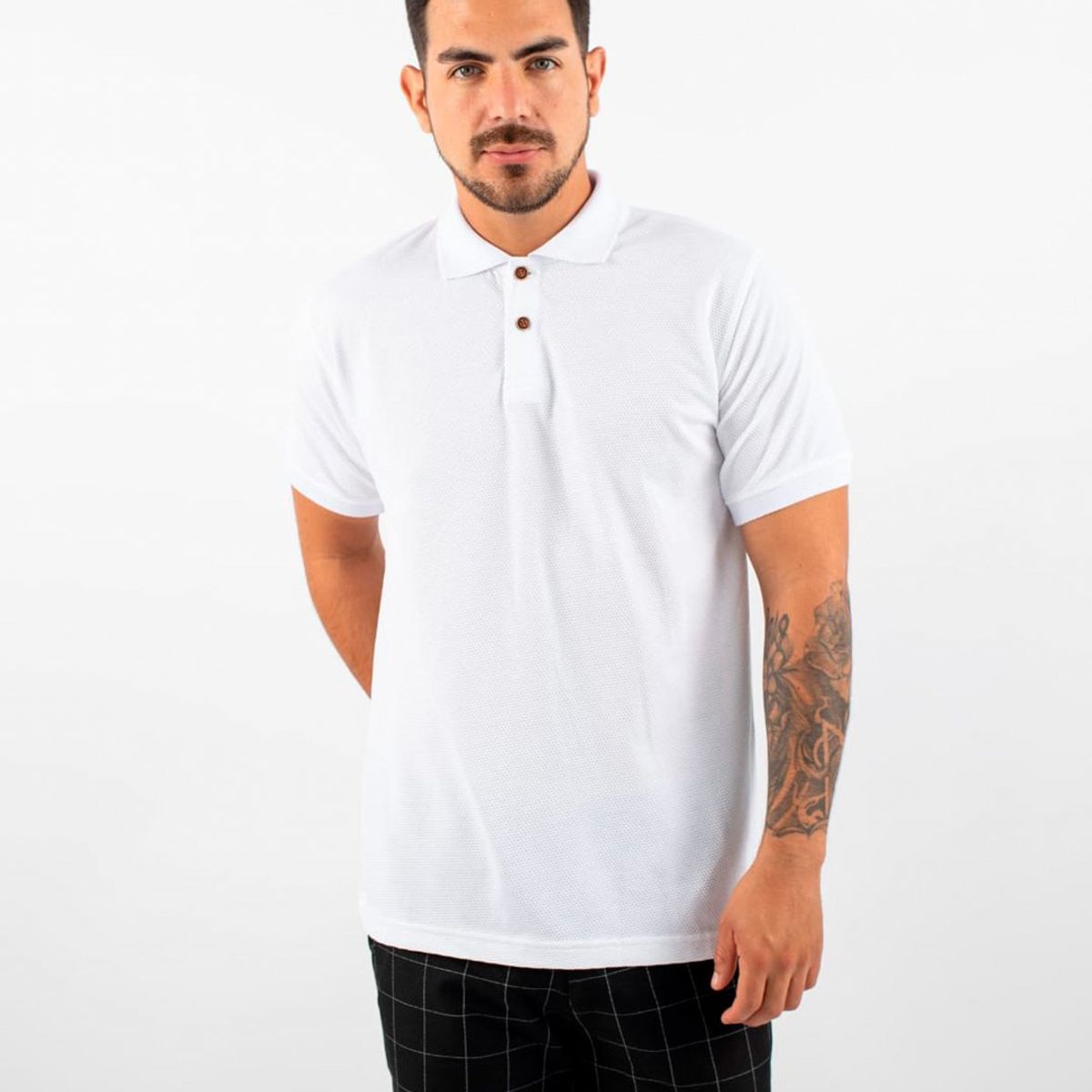DM DEXMEN - Polo Dexmen Shirt Blanco