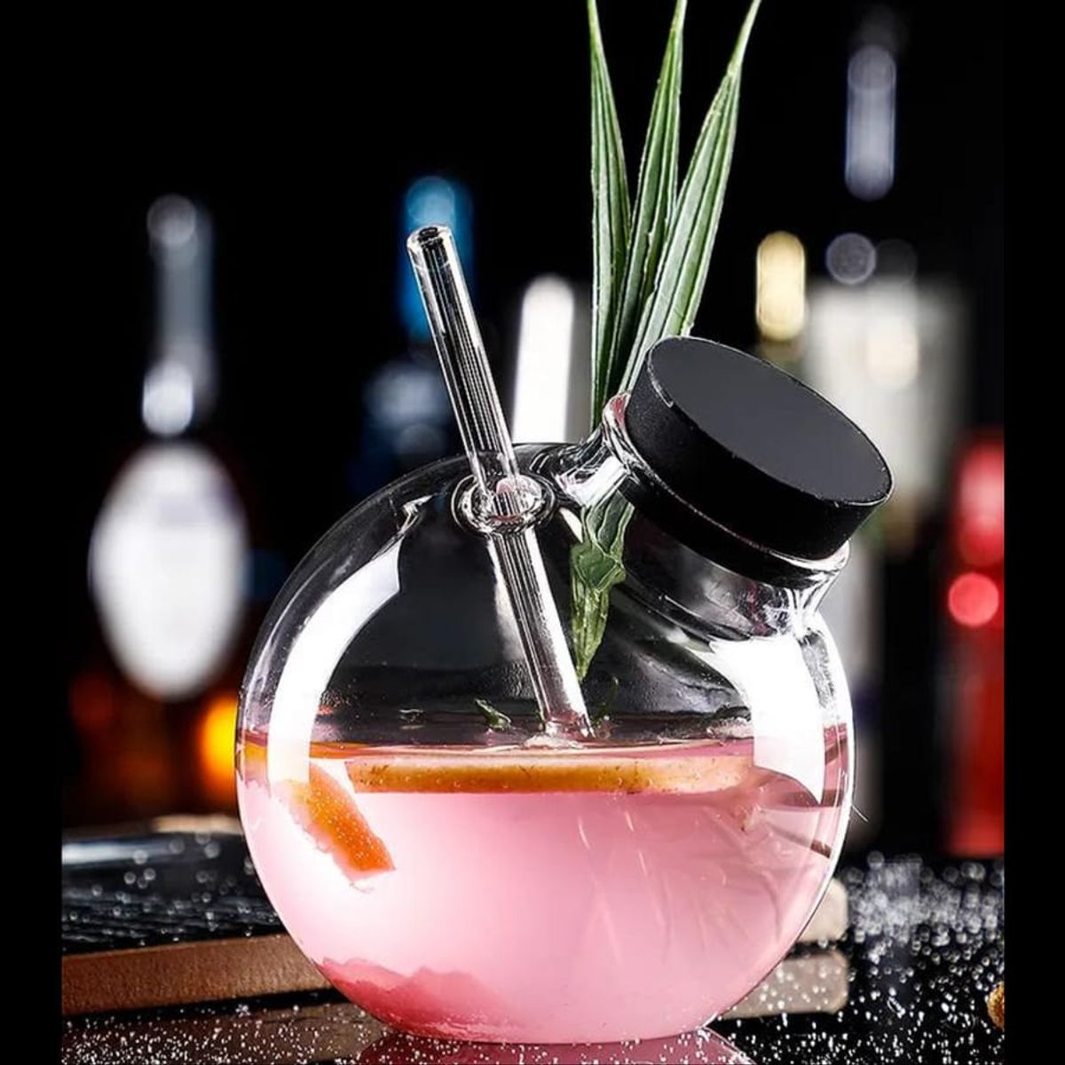 GENERICO - Copa de cóctel de bola esférica creativa 280ml